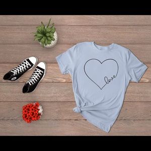 Live in a heart T-shirt’s